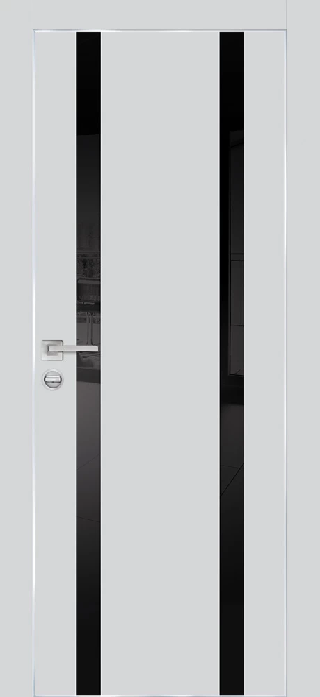 Фото Межкомнатная дверь PX-9  AL кромка с 4-х ст. Сапфир матовый