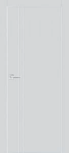 Межкомнатная дверь PX-20  AL кромка с 4-х ст. Сапфир матовый