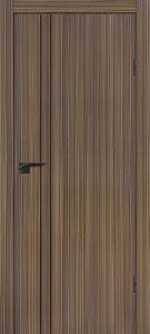 Межкомнатная дверь P-20 AL черный молдинг Эвкалипт испанский