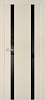 Межкомнатная дверь PX-9  AL кромка с 4-х ст. Бежевый матовый